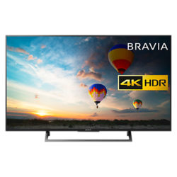 Sony Bravia 43XE8005 LED HDR 4K Ultra HD Smart Android TV, 43 with Freeview HD & Youview, Black